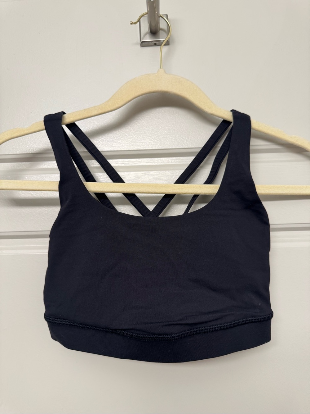 lululemon athletica Black Double-Strap Sports Bra